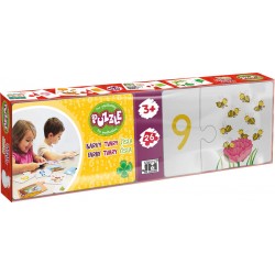 Puzzle pre predškolákov – Čísla a farb...